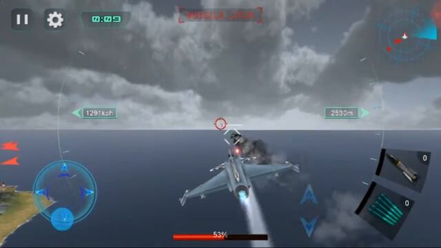 Jet Fighter Simulator Game Play For Android смотреть онлайн