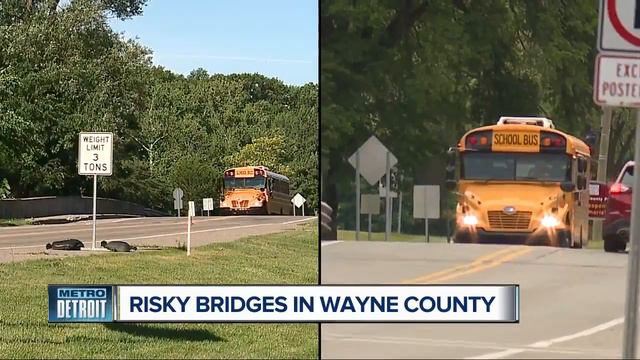 Heavy vehicles using crumbling Wayne Co. bridges despite weight limits смотреть онлайн