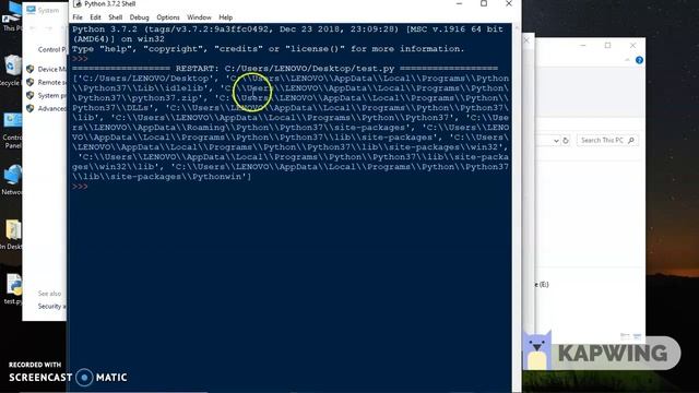Adding Python to Path смотреть онлайн