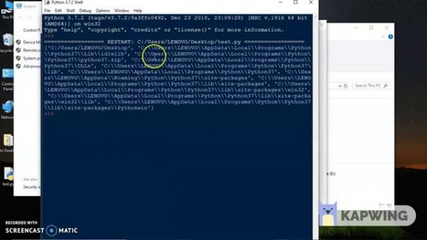 Adding Python to Path