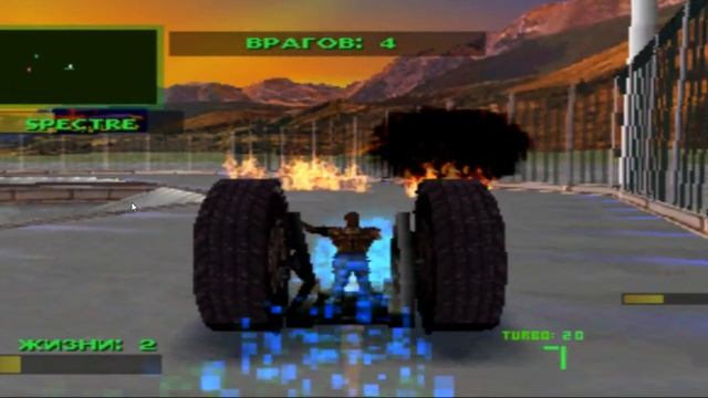 Twisted Metal 2 (PS1, 1996) Axel Уровень 2 Москва смотреть онлайн