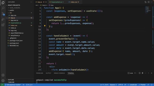 Create an Expense Tracker app | React Projects смотреть онлайн
