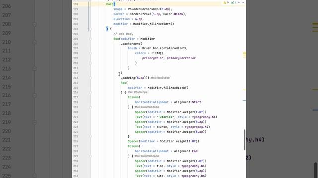 KMM - How to create a simple CardView with Row and Columns in JetpackCompose? смотреть онлайн