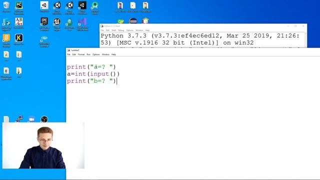 Как запустить Python IDLE и сделать первую программу (для новичков) смотреть онлайн