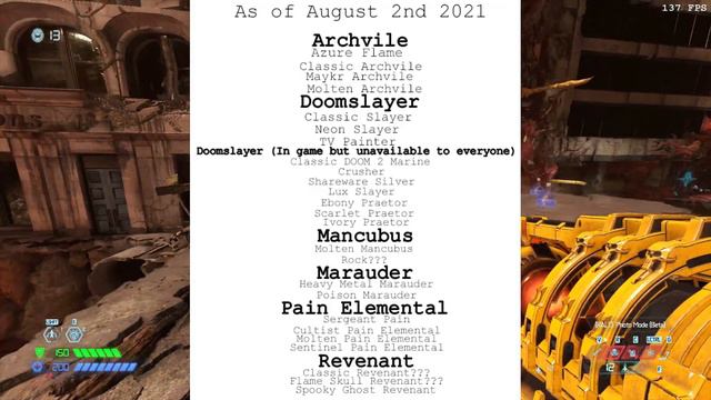 Leaked Upcoming Doom Eternal Skins смотреть онлайн