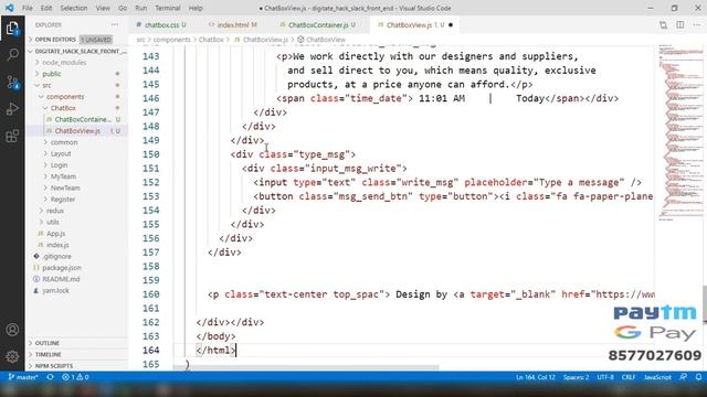Chat Box Component ReactJS - MERN Hiring Challege - Hindi смотреть онлайн