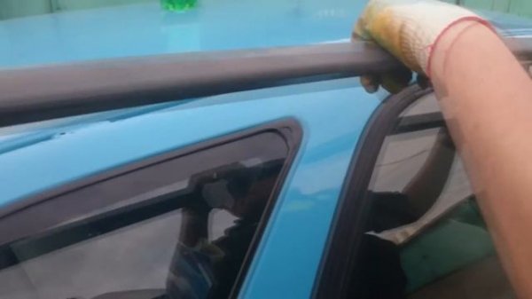 White Wings Garage: Установка рейлингов от Toyota Caldina ST210-215 на Subaru Impreza GF / GG / GD