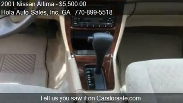 2001 Nissan Altima GXE - for sale in Atlanta, GA 30340 смотреть онлайн