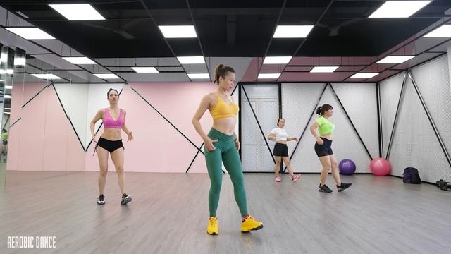 AEROBIC DANCE | BURN 500 CALORIES with this 60-Minute Aerobic Workout? Fat Burning Workout смотреть онлайн