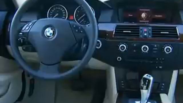 2007 BMW 530i Saloon Facelift promotional video смотреть онлайн