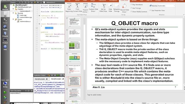Alex X. Liu Software Design Pattern Course 32: GUI with QT смотреть онлайн