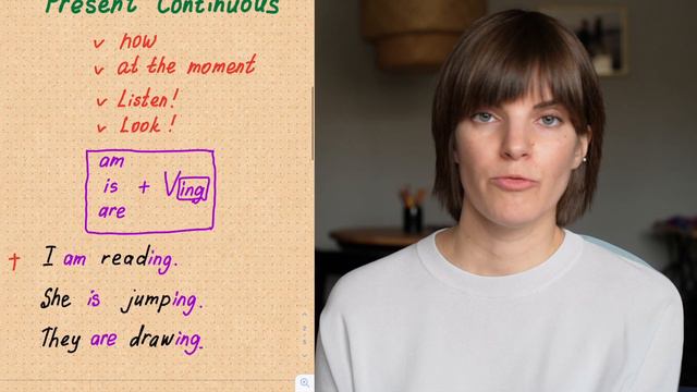 Английский язык 03 Present Continuous смотреть онлайн