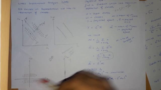 Linear Discriminant Analysis(LDA): Intuition and Scatter Matrix [E19] смотреть онлайн