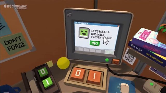 No Commentary Playthrough - Job Simulator (Office) - HTC Vive