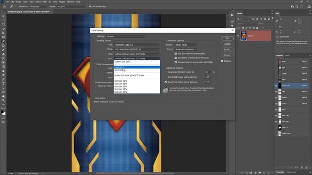 Simulated Process Color Separation in Adobe Photoshop - Manual method смотреть онлайн