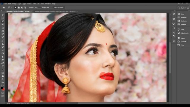 Girl Eye and Lips Stick Color Change | Full Tutorial смотреть онлайн