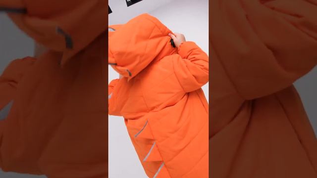 Куртка для мальчика р. с 86 по 122 см  оранжевая 86/2W22 Vulpes