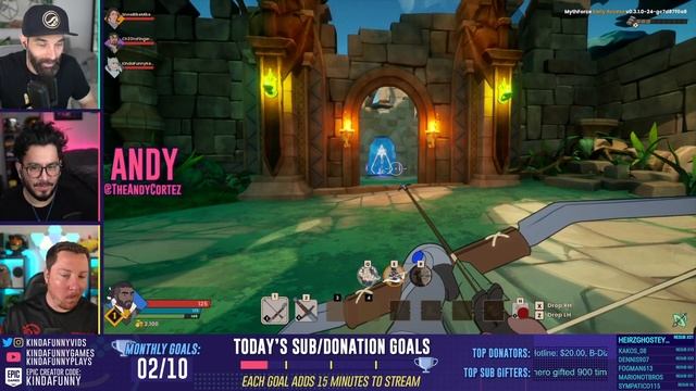 Kinda Funny's First Experience With MythForce смотреть онлайн