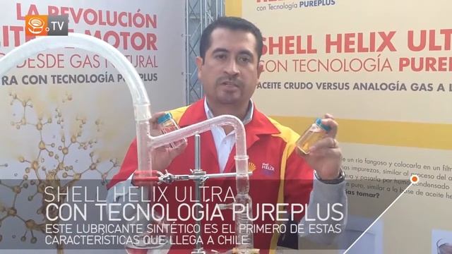 Demostración Shell Helix Ultra con tecnología Pureplus смотреть онлайн