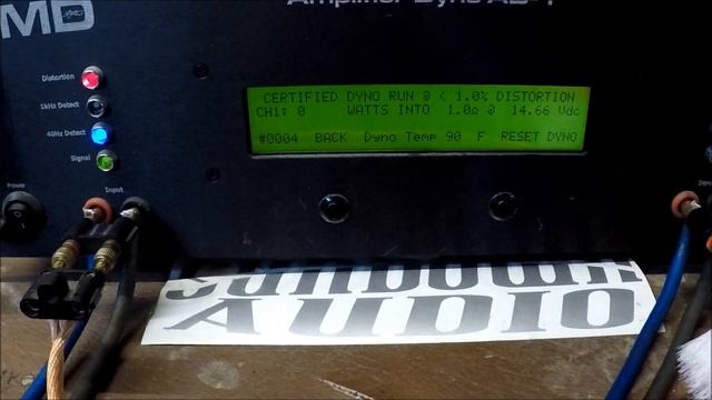 Sundown Audio sae-1000d amp dyno смотреть онлайн