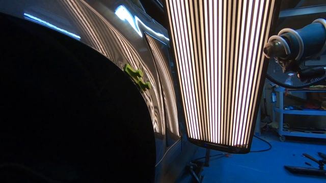 Dent repair on Mustang | Удаление сложной вмятины на задней арке смотреть онлайн