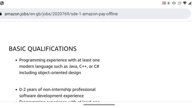 AMAZONPAY HIRING FRESHERS FOR SDE-1 ROLE | CTC- UPTO 20+LPA |B.E/BTECH,MCA ELIGIBLE APPLY NOW смотреть онлайн