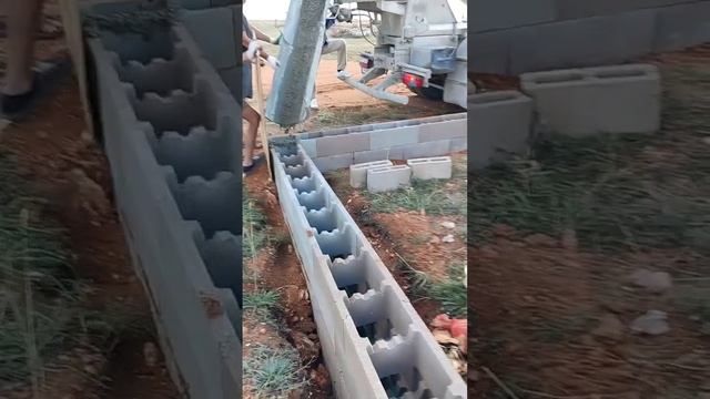 Фундамент из несъёмной опалубки для забора "француз" смотреть онлайн