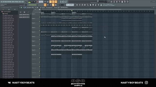 Аранжируй биты как про [Как аранжировать бит в FL Studio] (2020) | @nastyboybeats смотреть онлайн