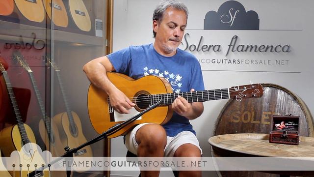 José Ramírez II 1957 flamenco guitar for sale played by Pedro Javier González смотреть онлайн