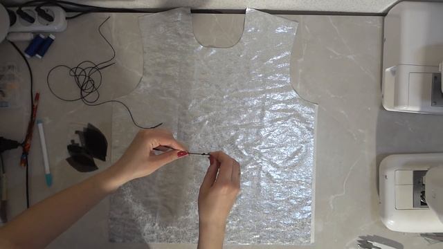 Серебристый свитшот и его ДЕКОР ! Декор свитшота !