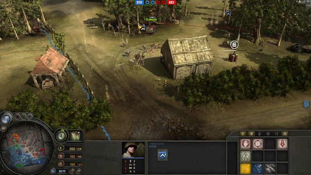 Company of Heroes 1 - 3х3 - На первый бой не обращаем внимания, на второй - обращаем) смотреть онлайн