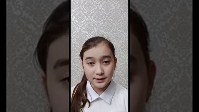Г. Шымкент школа -лицей # 52 ученица 8 "А" класса Оспан Томирис. 26.02.2021г. смотреть онлайн