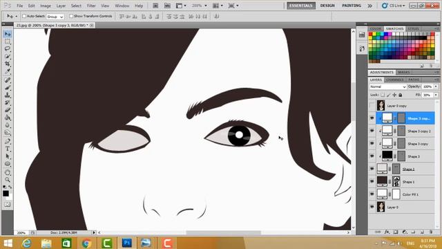 ! How to make cartoon effect in Photoshop ! Creating a Cartoon Effect in Photoshop ! смотреть онлайн