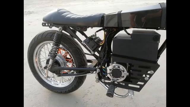 Мотоцикл Cafe Racer будет оснащён мотором Дуюнова смотреть онлайн
