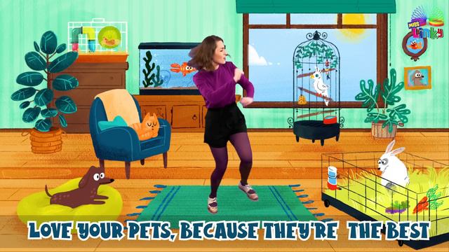 Pets song for Kids | Care for Pets song for Children | I love my Pet смотреть онлайн