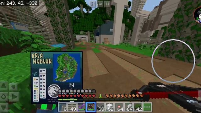 T-rex VS. Giganotosaurus! Jurassic World Minecraft DLC Ep7 HD смотреть онлайн
