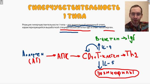 Гиперчувствительность I типа смотреть онлайн