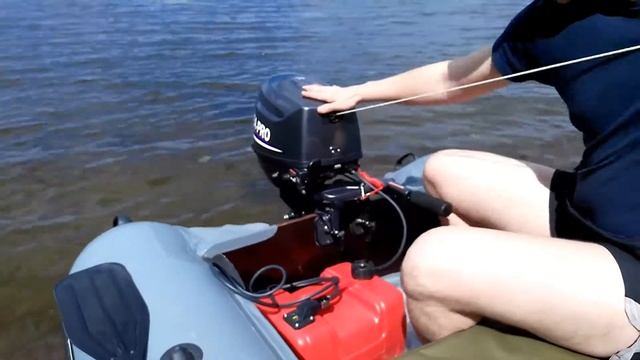 Первый запуск Sea Pro F 9.8