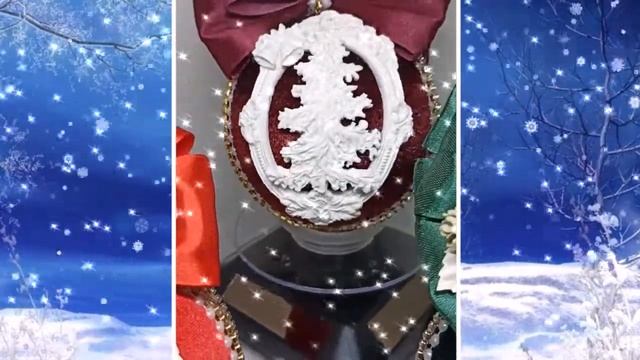 Новогодние шары ручной работы смотреть онлайн