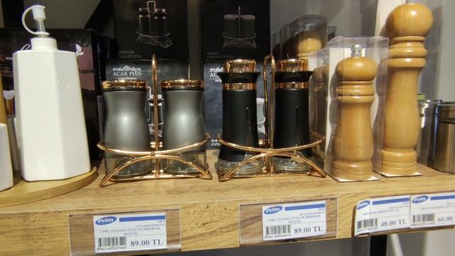 ОБЗОР МАГАЗИНА ТОВАРОВ ДЛЯ ДОМА EVIM/ЖИЗНЬ В АНТАЛИИ Evim Home Goods Shop Review/ Antalya Life смотреть онлайн