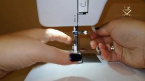Как подготовить швейную машинку к работе (заправка нитки в швейную машинку)