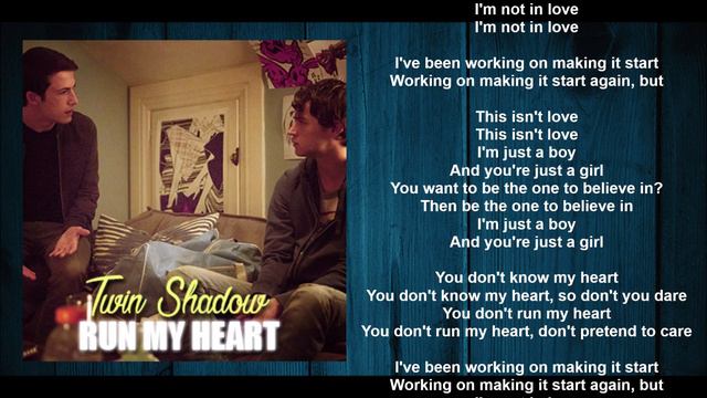 Twin Shadow - Run My Heart (Lyric video) • 13 Reasons Why | S2 Soundtrack смотреть онлайн