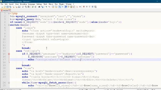 PHP Dasar 12 : Membuat Form Login dan Mengaktifkan Session смотреть онлайн