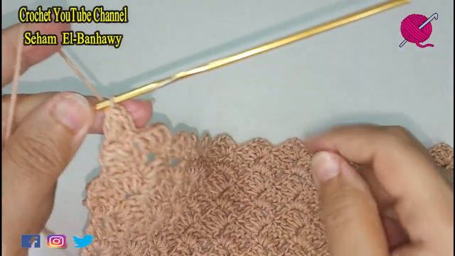 حصري .جاكت - بوليرو  كروشية الجزء الثاني  Crochet Jacket  Part 2 (Subtitle )/ قناة #كروشيه_يوتيوب