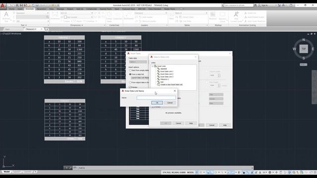 AutoCAD 2019 Working with Linked Tables смотреть онлайн