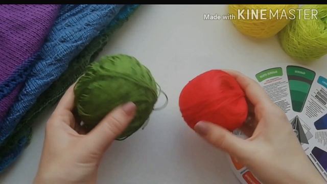 Правильное сочетание цветов в вязании//Цветовой круг// смотреть онлайн