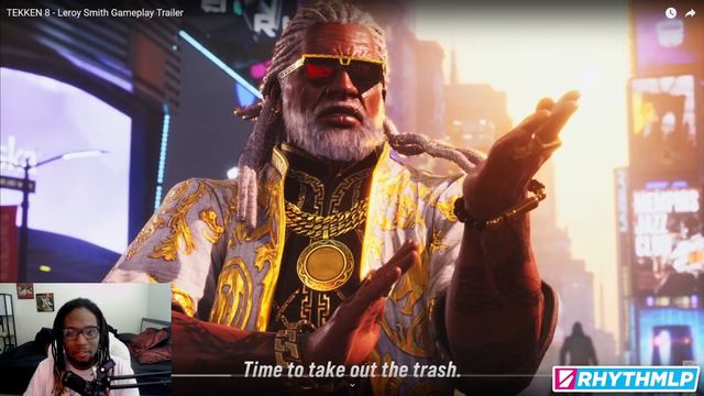LEROY BELONGS IN TEKKEN 8! | LEROY SMITH TEKKEN 8 REACTION смотреть онлайн
