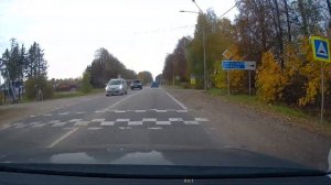 Дорога М8 Ярославль - Москва в реальном времени. Хорошая погода. ASMR. Октябрь 2021