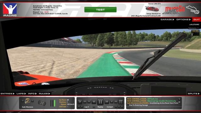 Ferrari GT3 || Mugello смотреть онлайн
