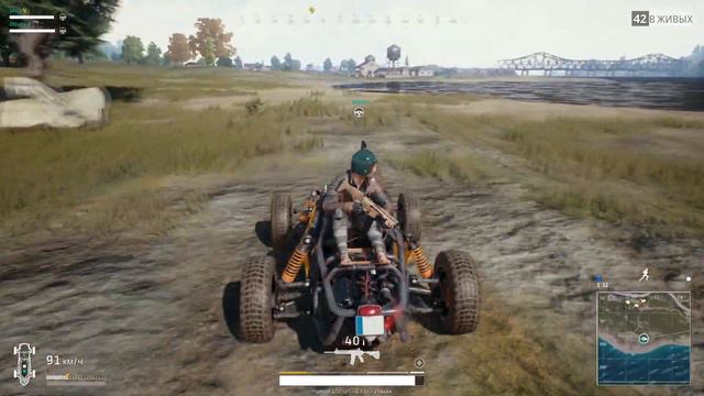 Playerunknown's battlegrounds. Взяли топ 1 с Doloto. Осторожно есть мат 18+ #2 смотреть онлайн